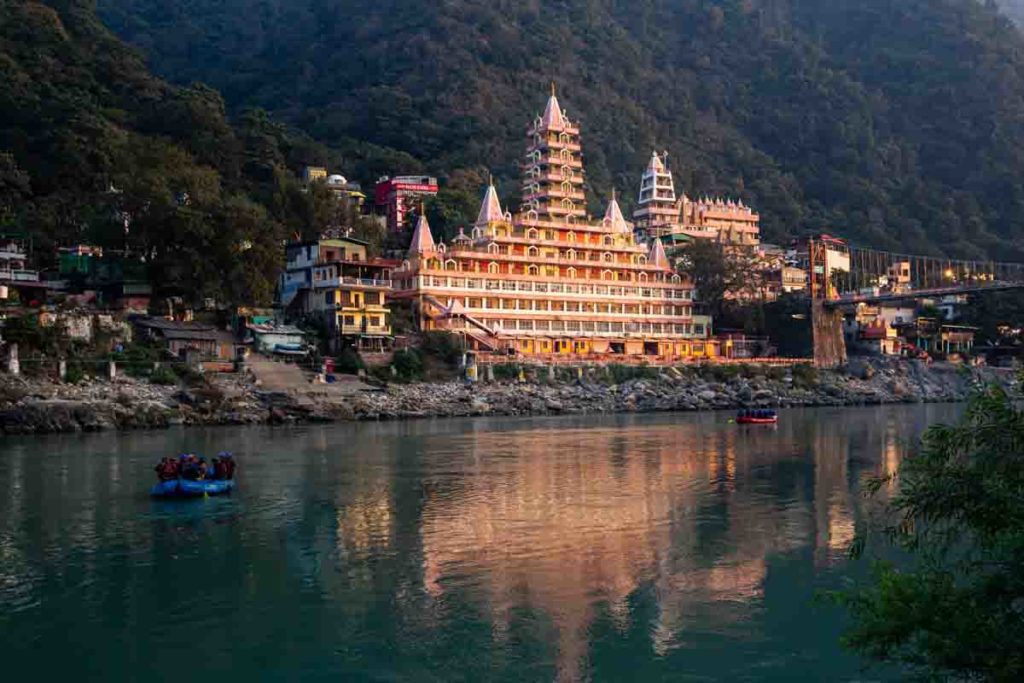 Evening light on the Ganga